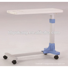 2016 F-33 ABS hospital movable over bed table, hospital bed dining table, hospital food tray